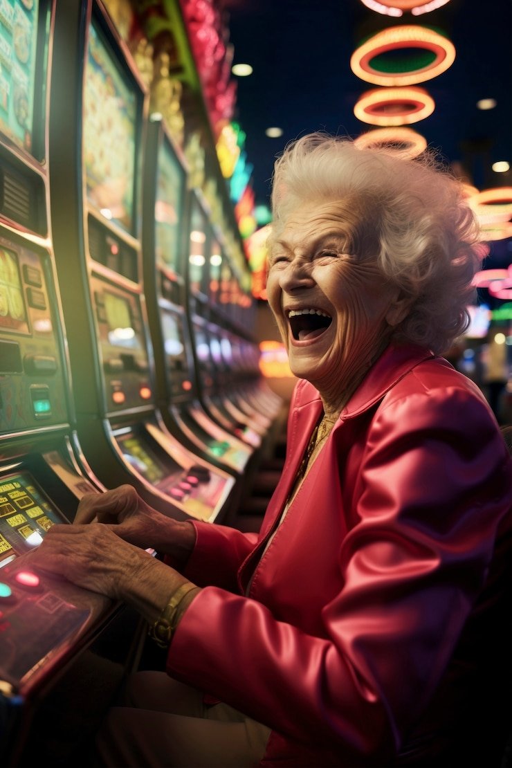 Kontrol gameplay arcade di slot jitu menampilkan tombol responsif dan indikator skor real-time